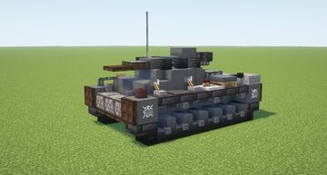 Panzer III Ausf. J Medium Tank (1.5:1 Scale) Minecraft Map & Project