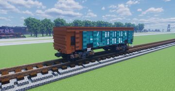 British Steel, Iron ore wagon Minecraft Map & Project