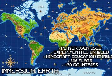 Immersion: Earth Minecraft Map & Project