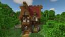 Minecraft Starter House #1 - ⬇️ (Java/Bedrock/Schematic/Litematic) Minecraft Map & Project