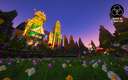 Хаб/Лобби "Тишина" диам-ом 150/150 блоков. ┃ Hub/Lobby "Silence" diameter 150/150 blocks. Minecraft Map & Project