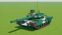 T-72B3 Tank - 2.5:1 Minecraft Map & Project