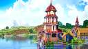Medieval Lighthouse - Free Schematic Minecraft Map & Project