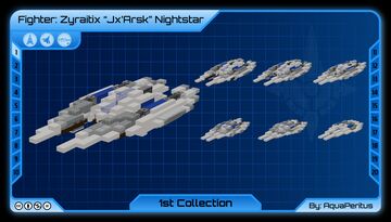 Fighter: Zyraitix “Jx’Arsk” Nightstar (1st Collection) Minecraft Map & Project