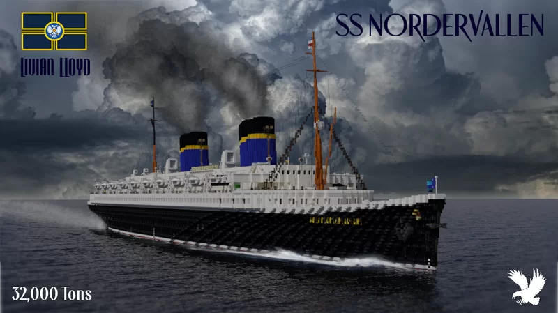 SS Nordervallen (1928) - The Art Deco Liner | Full Interior | Download