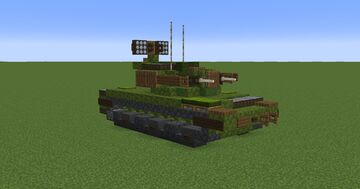 2K22 Tunguska | NATO reporting name: SA-19 "Grison" | 1.5:1 Scale Minecraft Map & Project