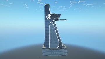 Avengers Tower in Minecraft Minecraft Map & Project