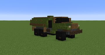 Ural-4320 Tanker | 1.5:1 Scale Minecraft Map & Project