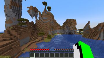 A really good Minecraft survival seed.  1.21.4 Minecraft Map & Project