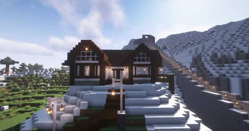 Cute cottage house Minecraft Map