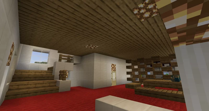 Quartz Luxury Villa Minecraft Map