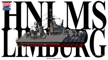 HNLMS Limburg D814 (1:1 Scale) Minecraft Map & Project