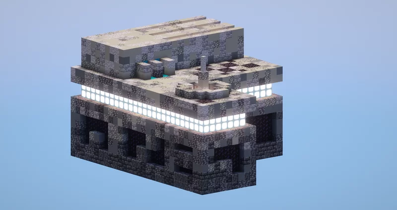 Futuristic city build Minecraft Map