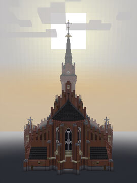 Brick Cathedral Minecraft Map & Project