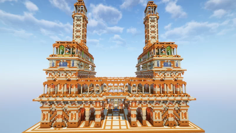Sandstone City Hall Minecraft Map