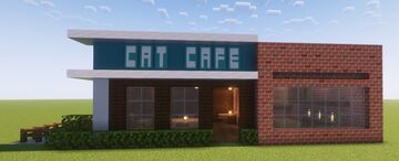 (Free) Café/Cafe For Minecraft survival building Minecraft Map & Project