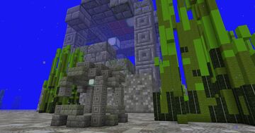 Ocean Ruin (Cold), but 16x bigger (Mega Blocks) Minecraft Map & Project