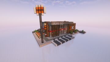 BurgerKing - Ninove in Belgium (litematic) Minecraft Map & Project