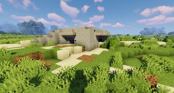 [Schematic][1.16.5+/1.7.10(modded)]Regelbau 631 4.7cm FestungsPaK (t) casemate (1/1 scale) Minecraft Map & Project