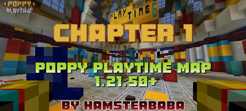 Poppy Playtime Chapter 1 1.21.50+ Minecraft Map