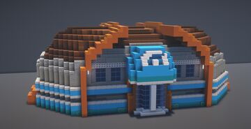 The Pokemon Gym from Heartgold & SoulSilver Minecraft Map & Project