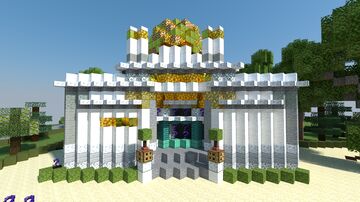 Vienna Secession Building Minecraft Map & Project
