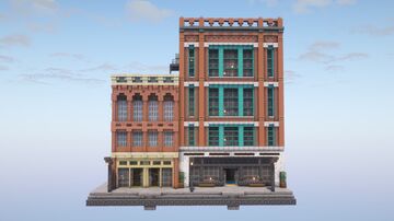 City street 1 Minecraft Map & Project