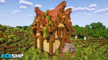 ⚒️ Copperpeak Keep (Medieval House) | Download Minecraft Map & Project