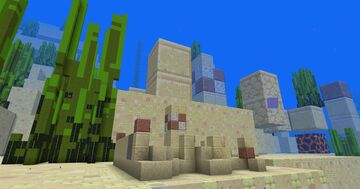 Ocean Ruin (Warm), but 16x bigger (Mega Blocks) Minecraft Map & Project