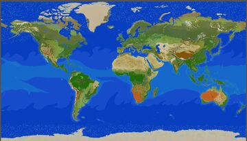 Earth 1.21.4+ Multiplayer ready. The first *actual Earth map* ever made! All 867 of Earth's biomes properly represented. Minecraft Map & Project