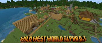 Wild West World Alpha 0.1 Minecraft Map & Project