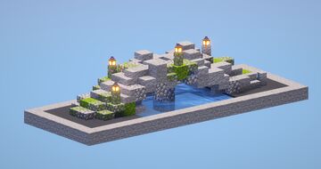 Stone bridge Minecraft Map & Project