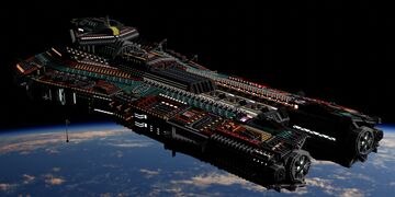 Oliphant class heavy civil construction ship Minecraft Map & Project