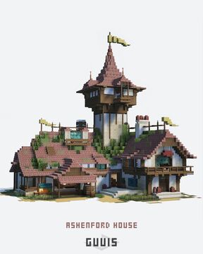 Ashenford House Minecraft Map & Project