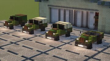 GAZ-69【1.5:1】 Minecraft Map & Project