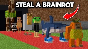 Steal A Brainrot (Java Edition) Minecraft Map & Project