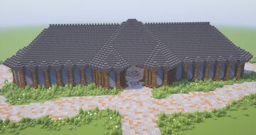 Medieval Trading Hall – The Ultimate Villager Market! Minecraft Map & Project