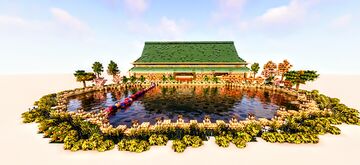 Ubuyashiki Mansion | Demon Slayer | Minecraft Timelapse + Download Minecraft Map & Project