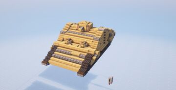 Iron Kaputt (Fictional Tank) Minecraft Map & Project