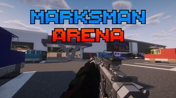 Marksman Arena   Shooting Range Minecraft Map & Project