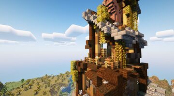 Crooked Cottage Minecraft Map & Project