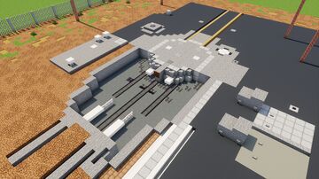 Minuteman III ICBM Nuclear Missile Silo Minecraft Map & Project