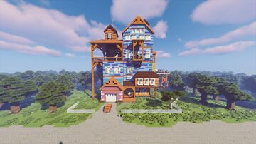 Atlantic craft Hello Neighbor Alpha 1 - 2!! Minecraft Map & Project