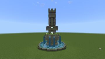 Villager Monument Fountain Minecraft Map & Project