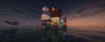Cyberpunk District (1.20.1. java) [DOWNLOAD] Minecraft Map & Project
