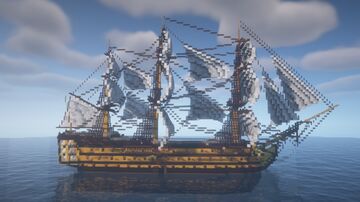 HMS Victory Minecraft Map & Project