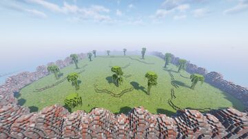 Natural PVP Arena | Modern FFA Arena Minecraft Map & Project
