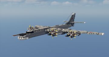 Tupolev Tu-95 MS Bear 1.5:1 Minecraft Map & Project