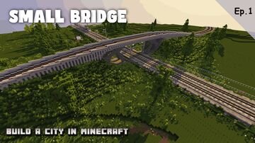 Small Bridge Modern Minecraft Map & Project