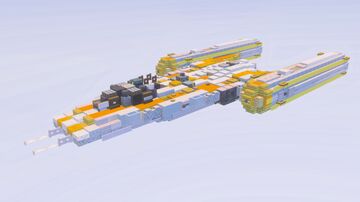 Republic BTL Y-Wing Bomber Minecraft Map & Project
